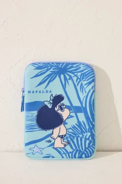Funda iPad neopreno azul Mafalda