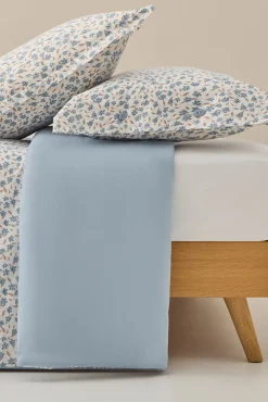 Funda nórdica algodón flores