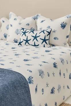 Funda nórdica algodón motivos marinos