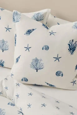 Funda nórdica algodón motivos marinos