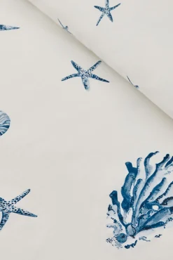 Funda nórdica algodón motivos marinos