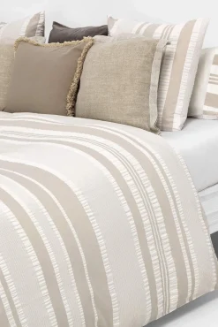 Funda nórdica algodón rayas. Cama 180-200cm.