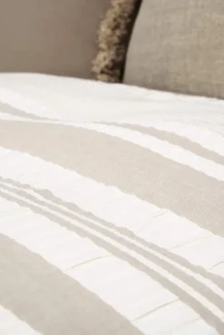 Funda nórdica algodón rayas. Cama 180-200cm.