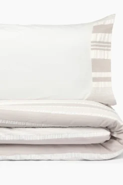 Funda nórdica algodón rayas. Cama 180-200cm.