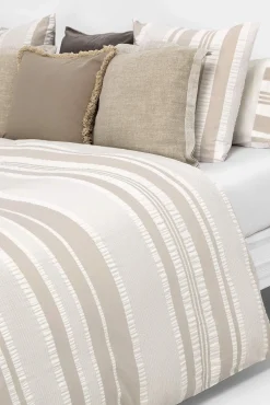 Funda nórdica algodón rayas. Cama 180-200cm.