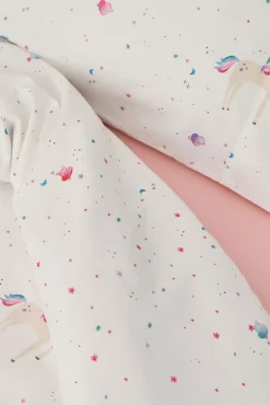 Funda nórdica algodón unicornios
