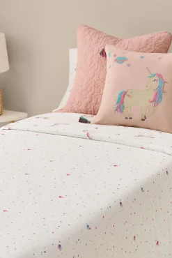 Funda nórdica algodón unicornios