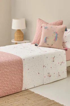 Funda nórdica algodón unicornios