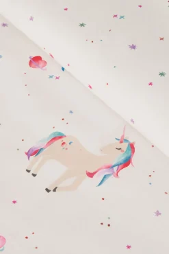 Funda nórdica algodón unicornios