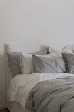 Funda nórdica lino algodón reversible. Cama 80-90cm.