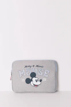 Funda portátil Mickey gris oscuro