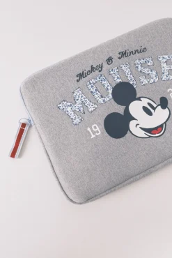 Funda portátil Mickey gris oscuro