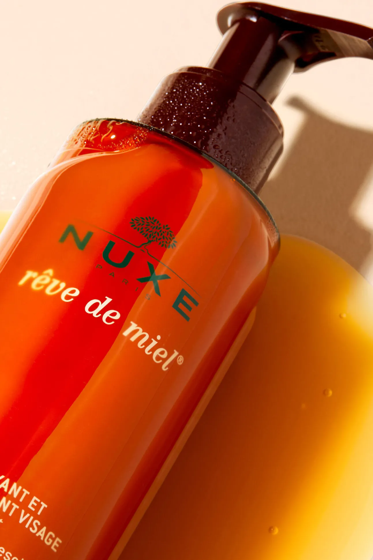 Gel desmaquillante rêve de miel para el rostro 200 ml