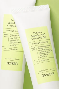 Gel limpiador facial purificante y refrescante