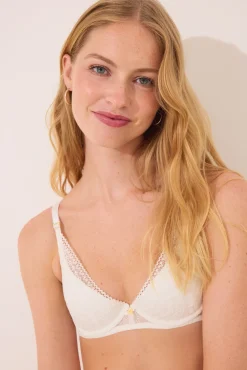 GORGEOUS Sujetador push up bustier marfil