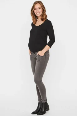 Jeans gris maternity Better Cotton