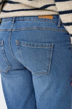 Jeans wide leg maternity