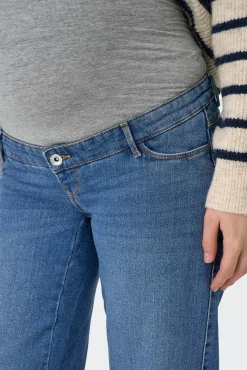 Jeans wide leg maternity