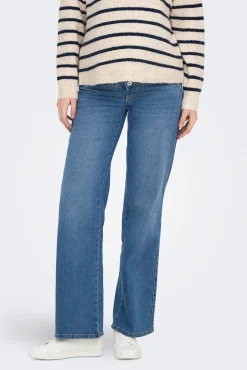 Jeans wide leg maternity