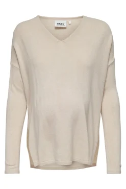 Jersey cuello de pico maternity