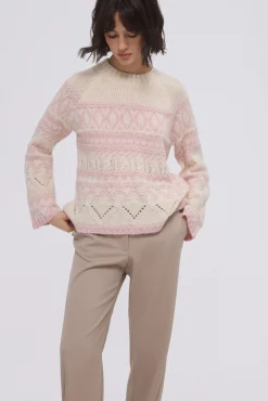 Jersey jacquard bicolor