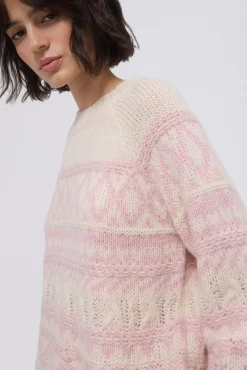 Jersey jacquard bicolor