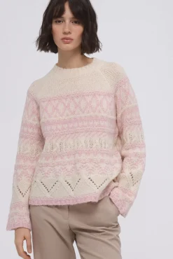 Jersey jacquard bicolor
