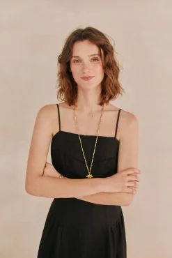 Leah. Vestido con godets