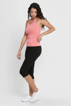 Legging capri elástico