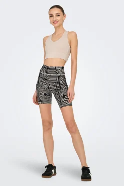 Legging de ciclista estampado