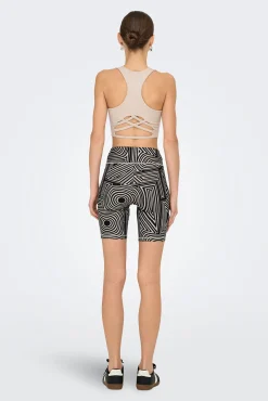 Legging de ciclista estampado