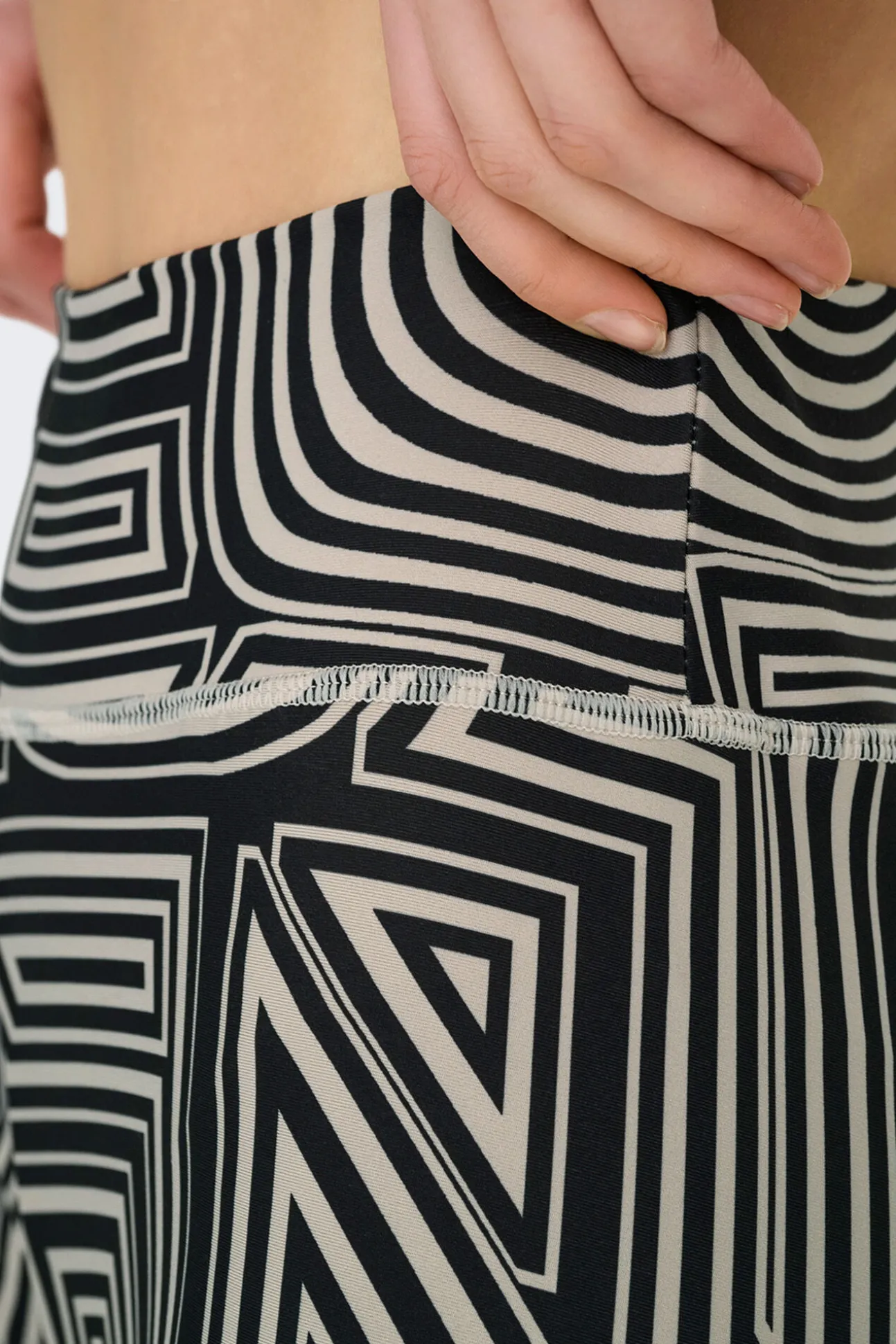 Legging de ciclista estampado