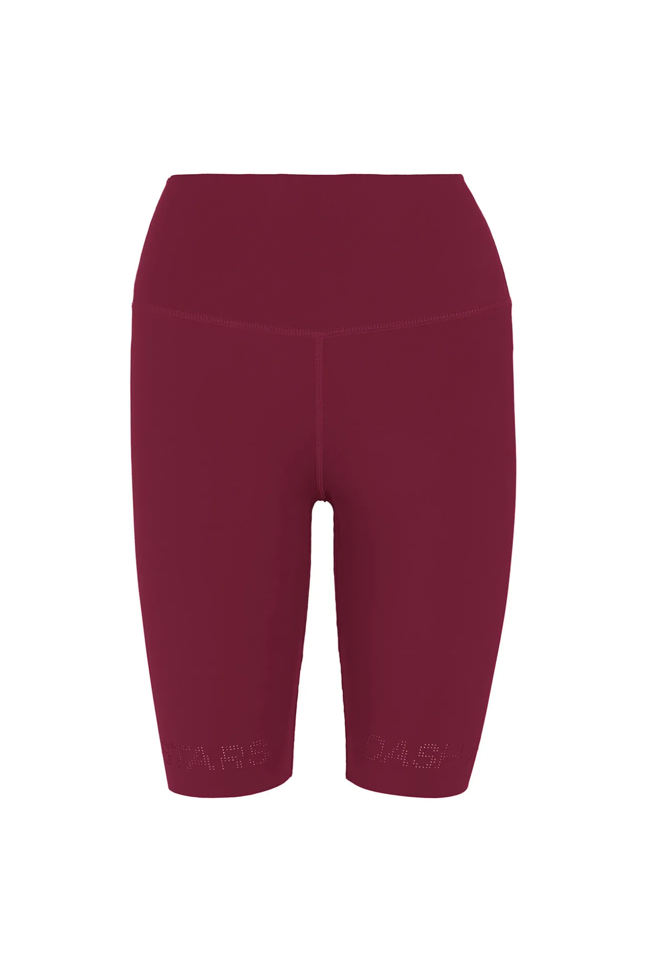 Leggings ciclista COMPRESSIVE granate logo