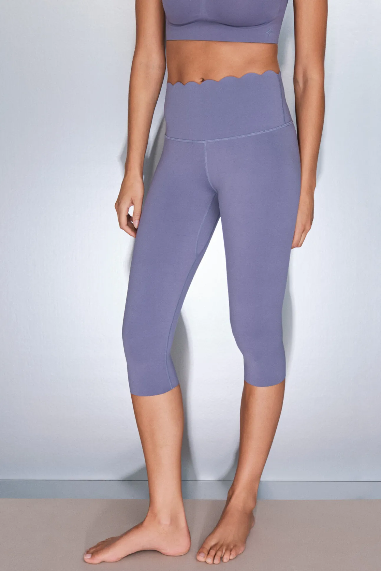 Leggings COMPRESSIVE pirata morado