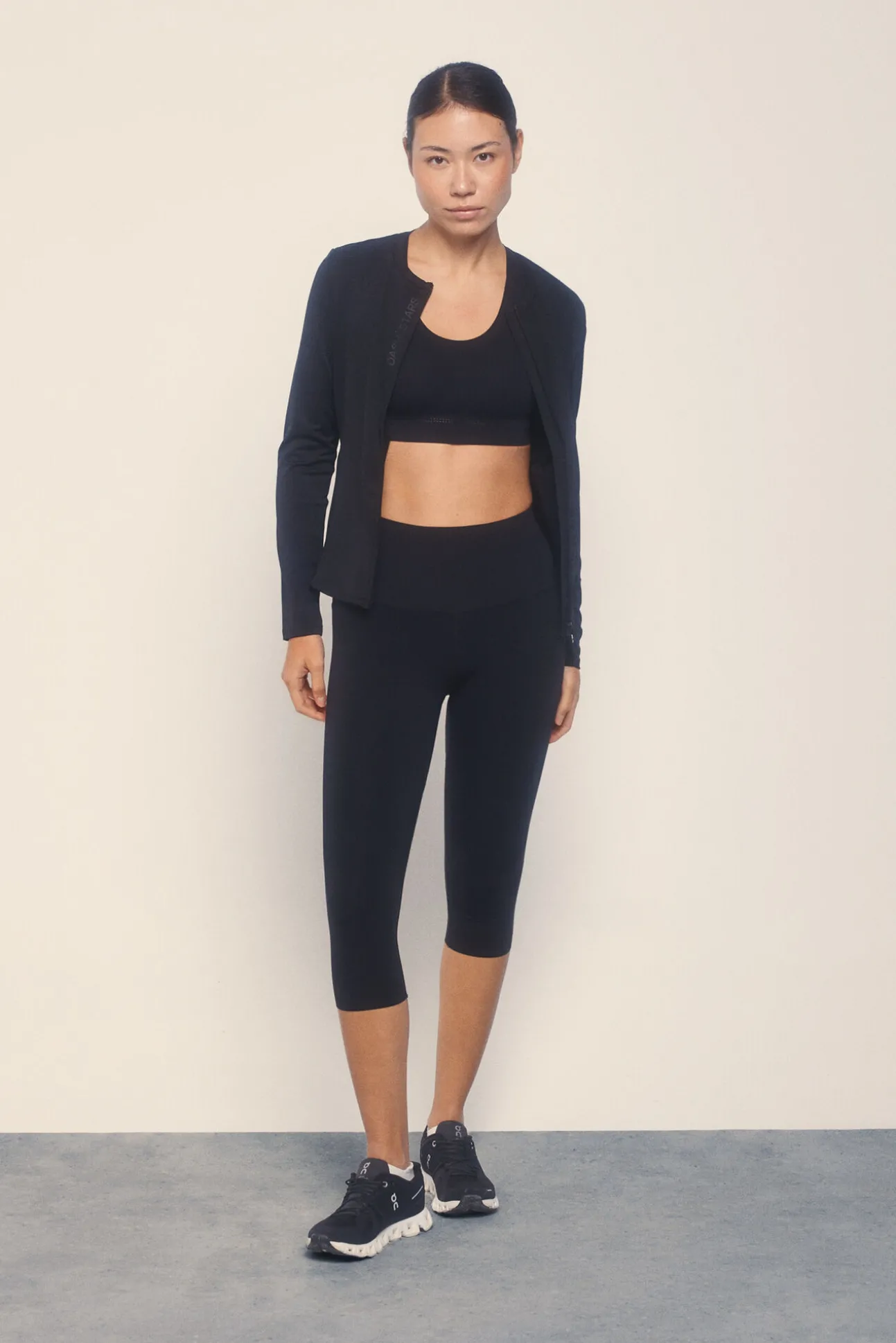 Leggings COMPRESSIVE pirata negro