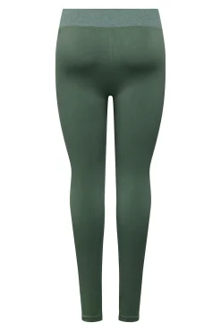 Leggings con detalle metálico en la cintura