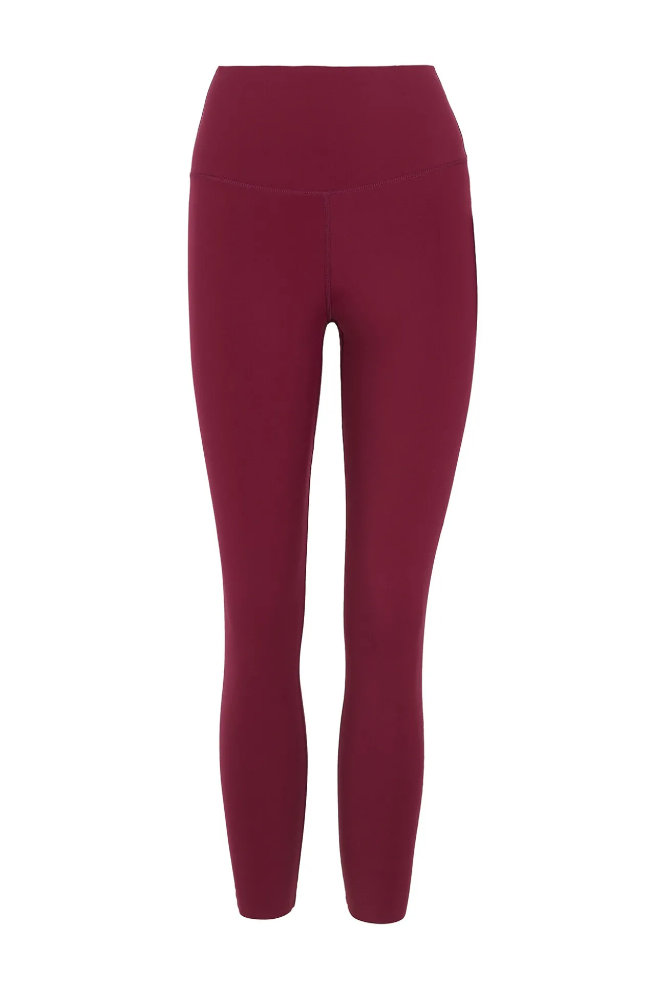 Leggings crop COMPRESSIVE granate logo