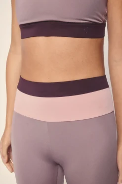 Leggings 4D STRETCH block rosa