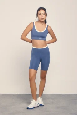 Leggings 4D STRETCH ciclista azul