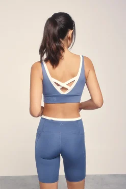 Leggings 4D STRETCH ciclista azul