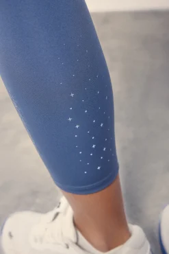 Leggings 4D STRETCH crop azul