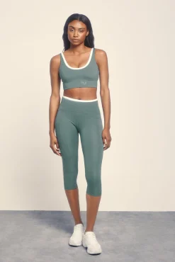 Leggings 4D STRETCH pirata verde