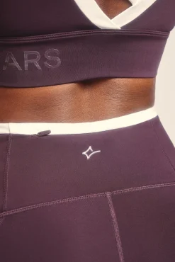 Leggings 4D STRETCH pirata morado