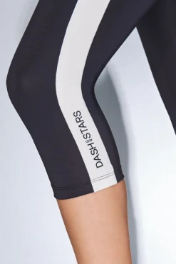 Leggings 4D STRETCH pirata negro y blanco
