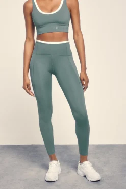 Leggings 4D STRETCH tobillero verde