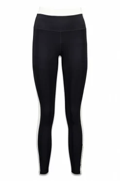 Leggings 4D STRETCH tobillero negro y blanco