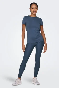 Leggings deportivos de cintura lata y bolsilo lateral