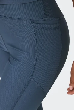 Leggings deportivos de cintura lata y bolsilo lateral
