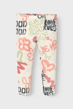 Leggings grafiti niña
