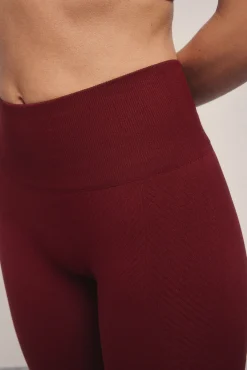 Leggings SEAMLESS COMFORT burgundy
